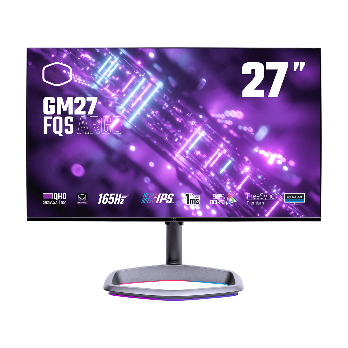 Cooler Master Gaming GM27-FQS - 68.6 cm (27&quot;) - 2560 x 1440 pixels Quad HD Monitor