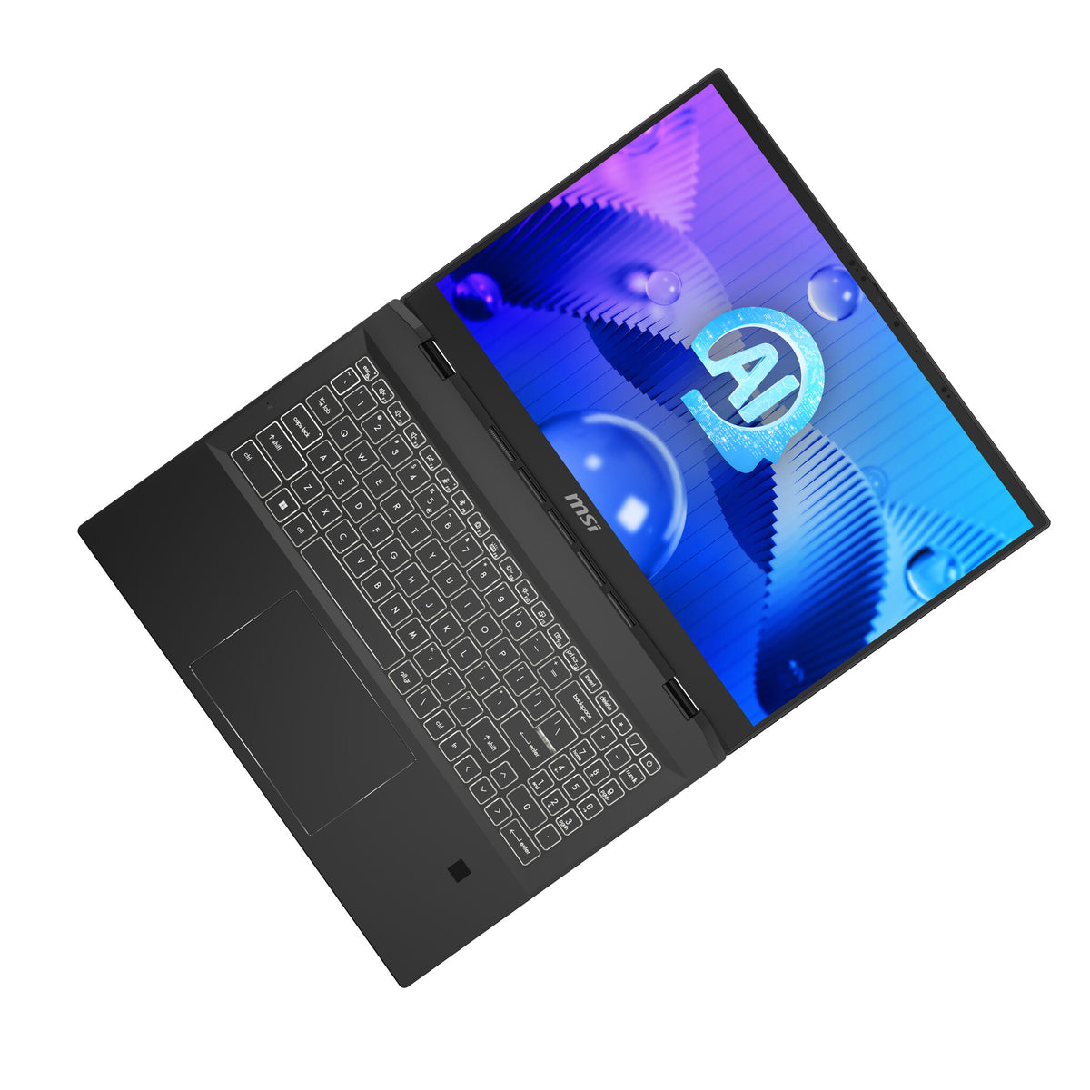 MSI Summit E16 AI Evo Hybrid (2-in-1) - 40.6 cm (16&quot;) - Touchscreen - Intel Core Ultra 7 155H - 32 GB LPDDR5-SDRAM - 1 TB SSD - Wi-Fi 7 - Windows 11 Pro - Black