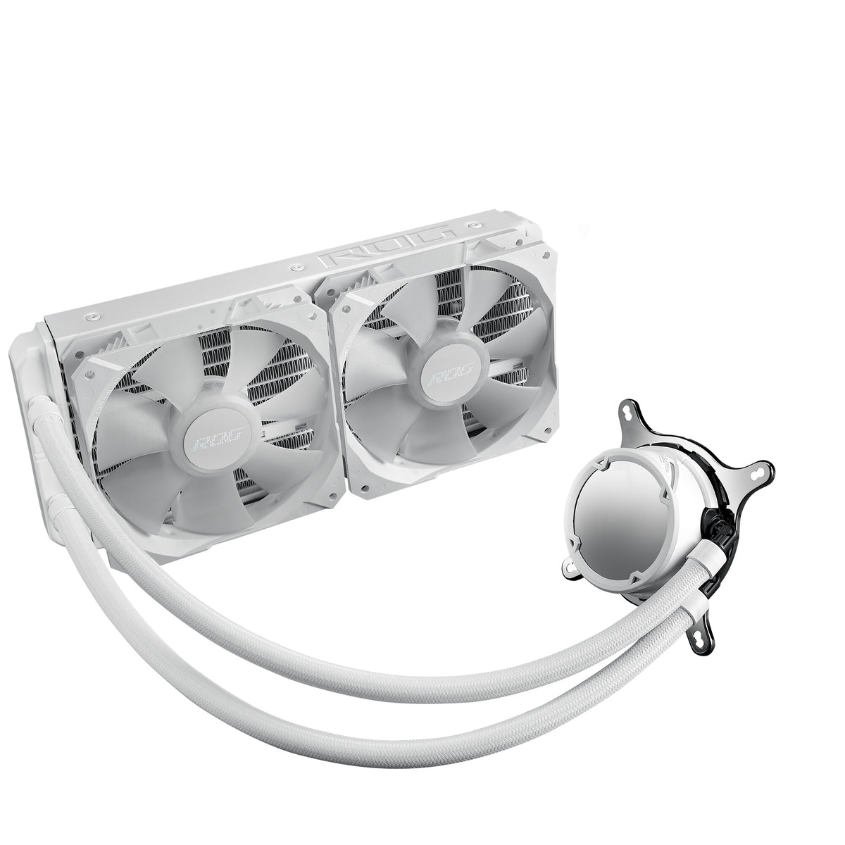 ASUS ROG STRIX LC II 240 ARGB &quot;White Edition&quot; - All-in-one Liquid Processor Cooler in White - 240mm