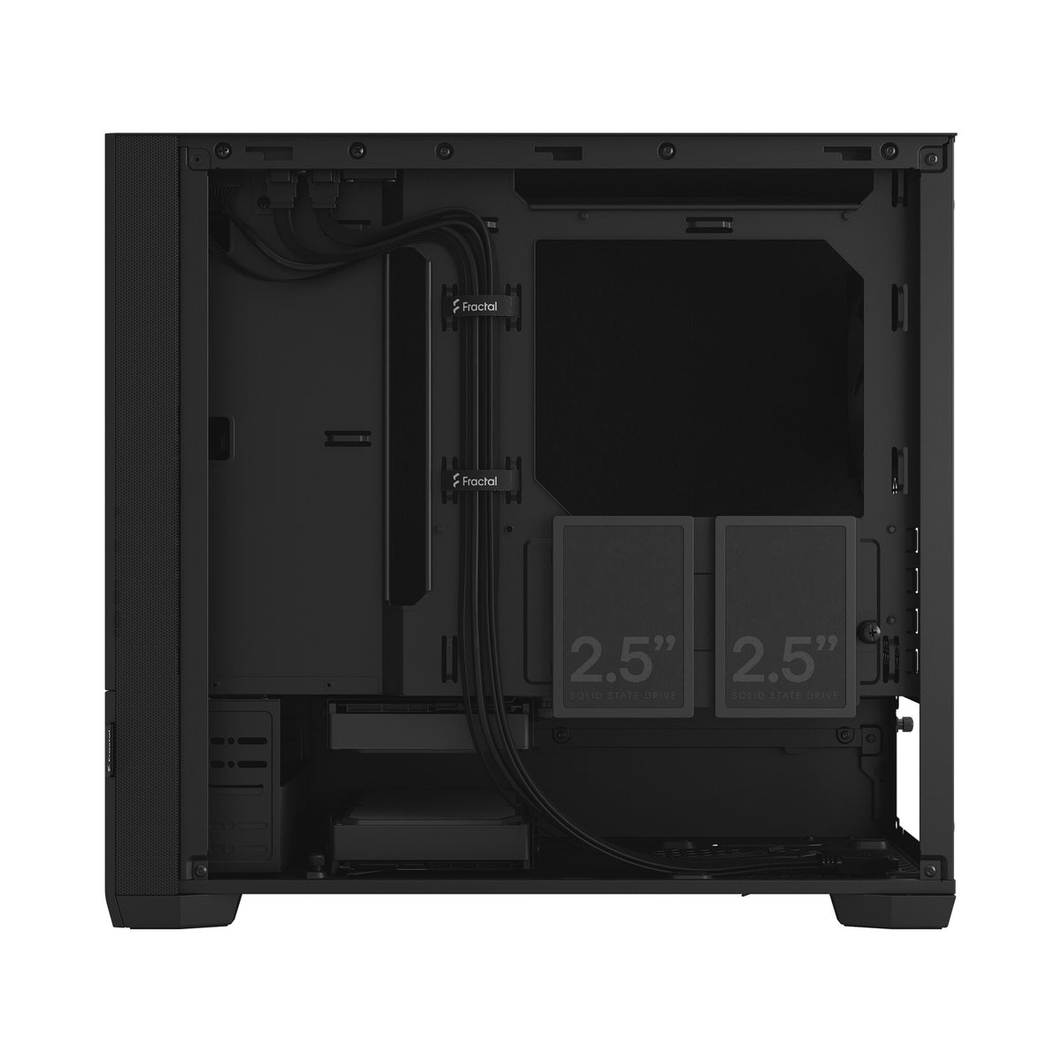 Fractal Design Pop Mini Silent - MicroATX Mid Tower Case in Black