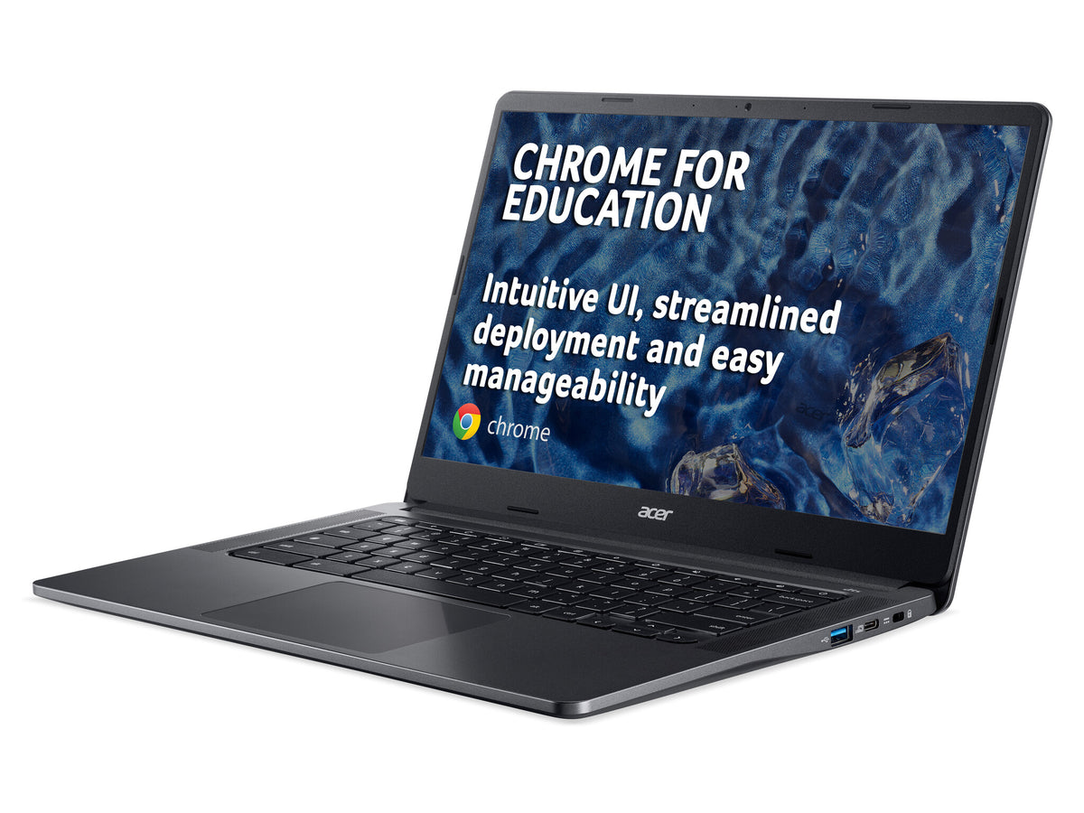 Acer Chromebook 314 - 35.6 cm (14&quot;) - Touchscreen - Intel® N N5100 - 4 GB LPDDR4x-SDRAM - 64 GB eMMC - Wi-Fi 6 - ChromeOS - Grey