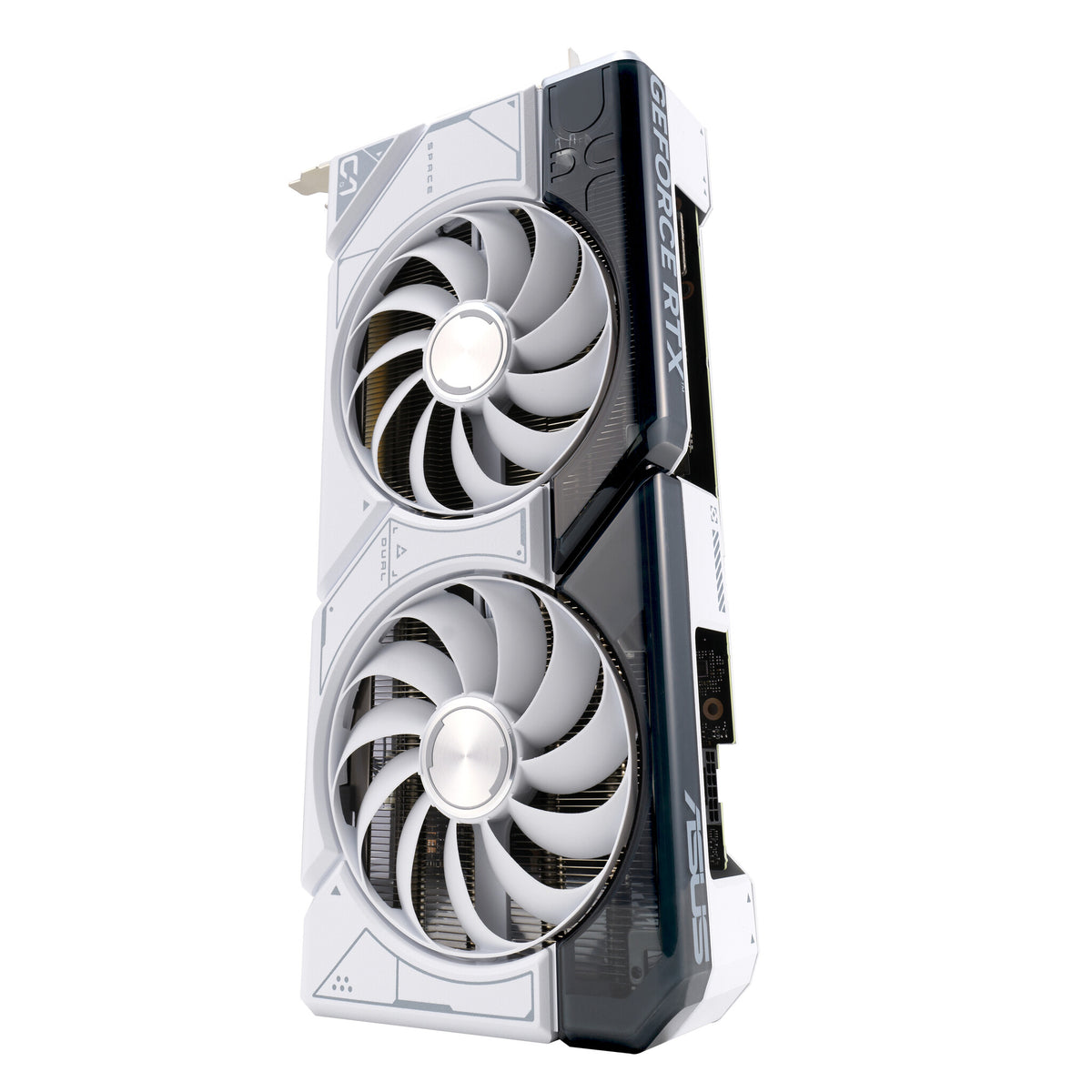 ASUS Dual White OC Edition - NVIDIA 12 GB GDDR6X GeForce RTX 4070 SUPER graphics card