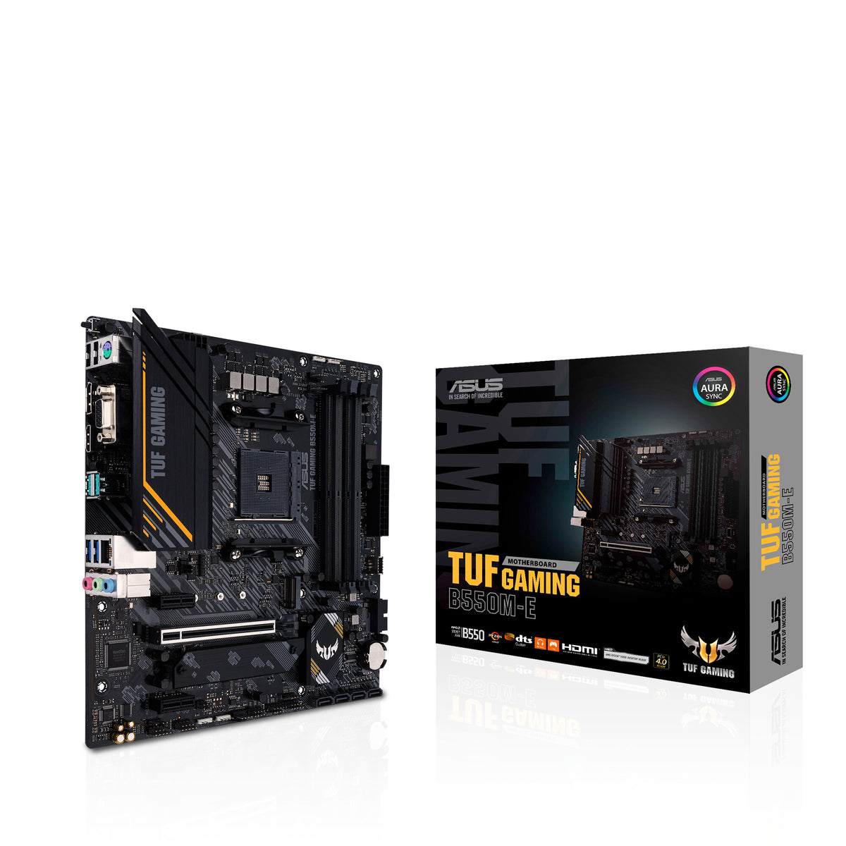 ASUS TUF GAMING B550M-E micro ATX motherboard - AMD B550 Socket AM4