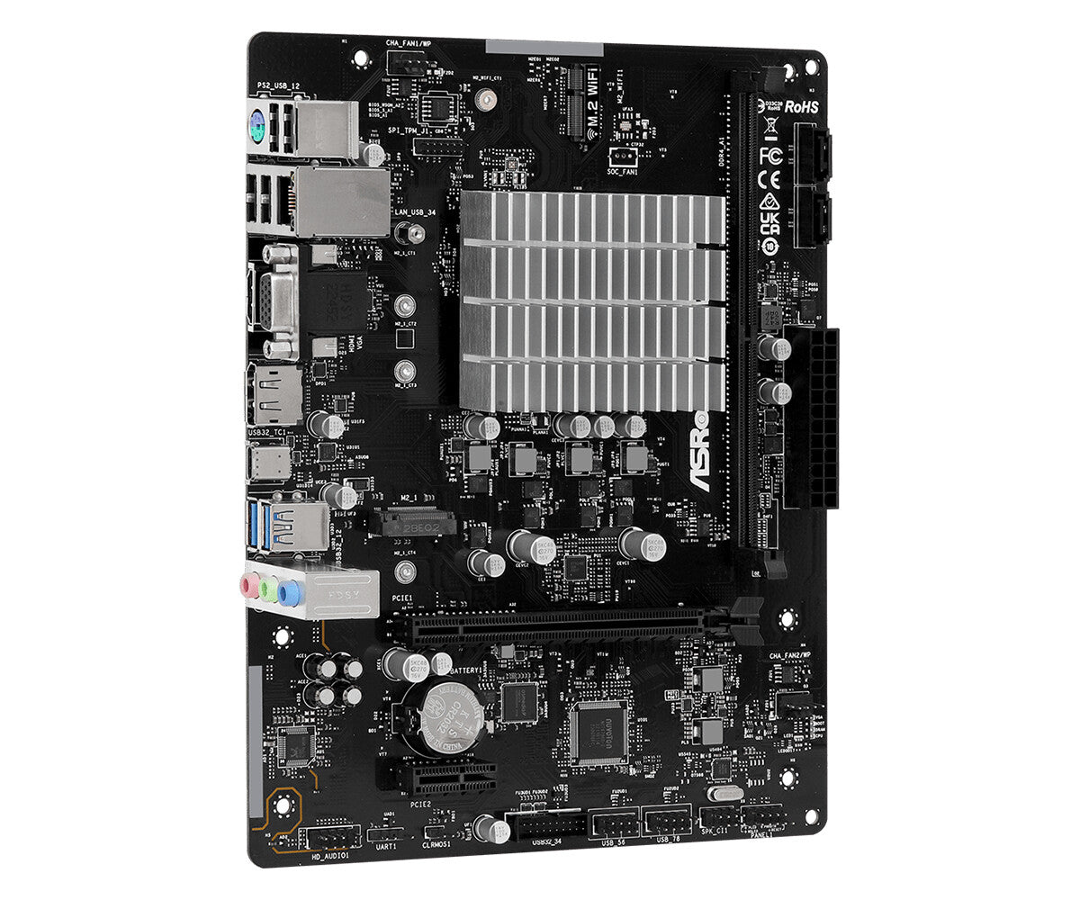 Asrock N100M NA micro ATX motherboard - Integrated CPU