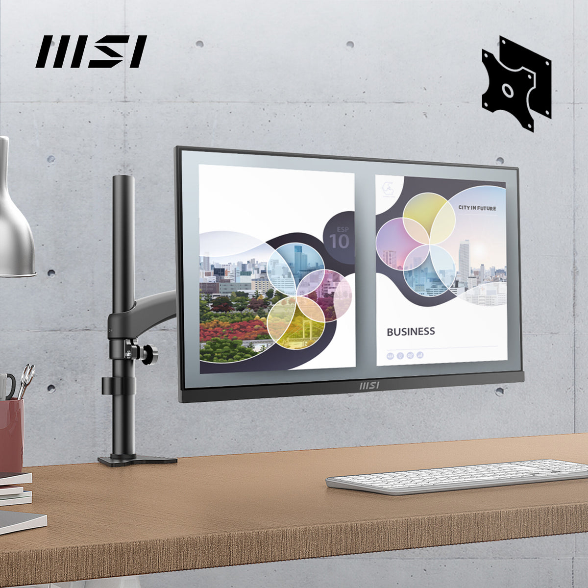 MSI Pro MP251 - 62.2 cm (24.5&quot;) - 1920 x 1080 pixels Full HD LED Monitor