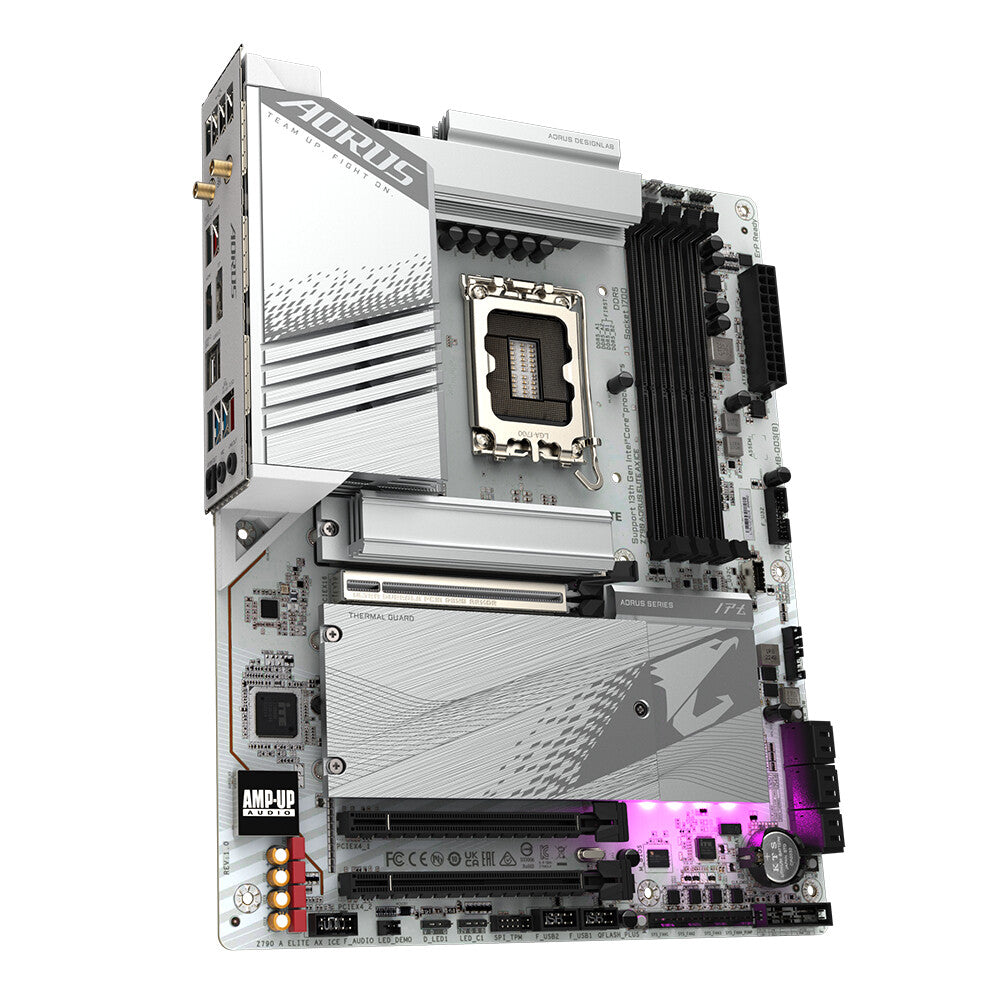 Gigabyte Z790 AORUS ELITE AX ICE ATX motherboard - Intel Z790 Express LGA 1700