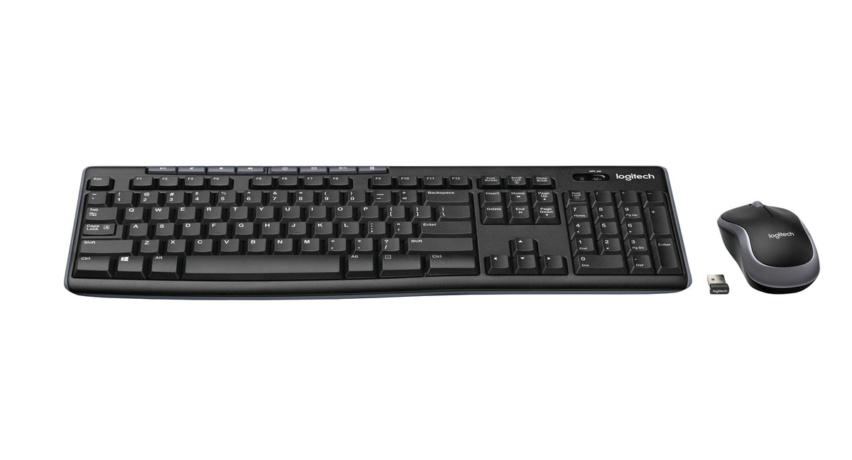 Logitech MK270 Wireless Combo - Wireless USB AZERTY Keyboard + Wireless Mouse