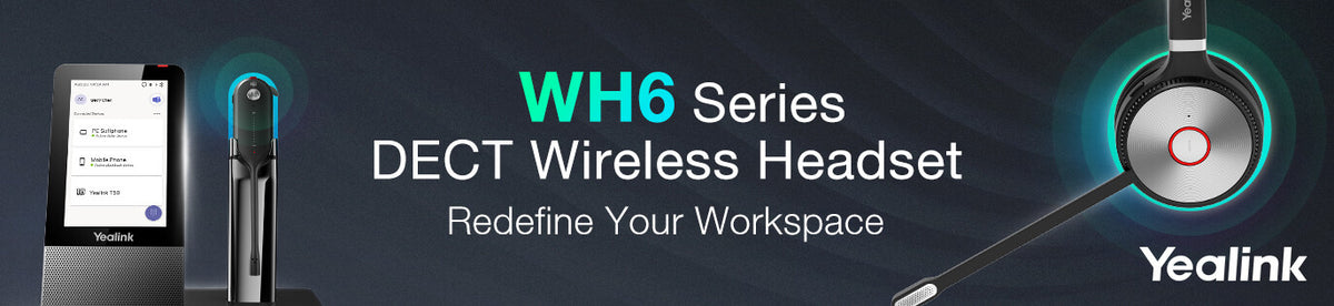 Yealink WH66 Dual Teams - Wireless Office DECT Headset