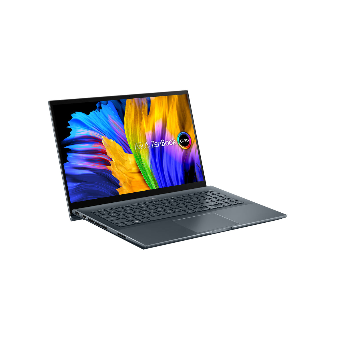 ASUS Zenbook Pro 15 OLED Laptop - 39.6 cm (15.6&quot;) - Touchscreen - AMD Ryzen™ 7 5800H - 16 GB LPDDR4x-SDRAM - 512 GB SSD - Wi-Fi 5 - Windows 11 Home - Grey