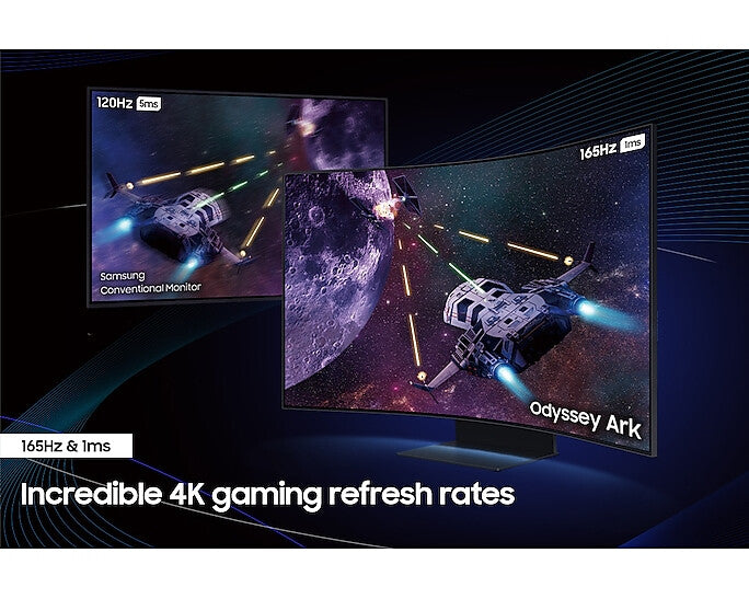 Samsung Odyssey Ark - 139.7 cm (55&quot;) - 3840 x 2160 pixels 4K Ultra HD LED Monitor