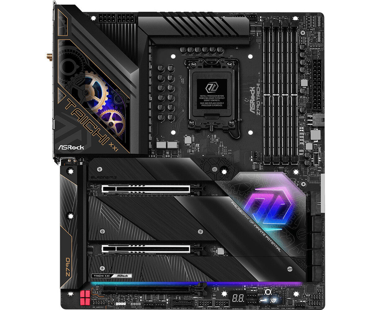 Asrock Z790 Taichi E-ATX motherboard - Intel Z790 LGA 1700