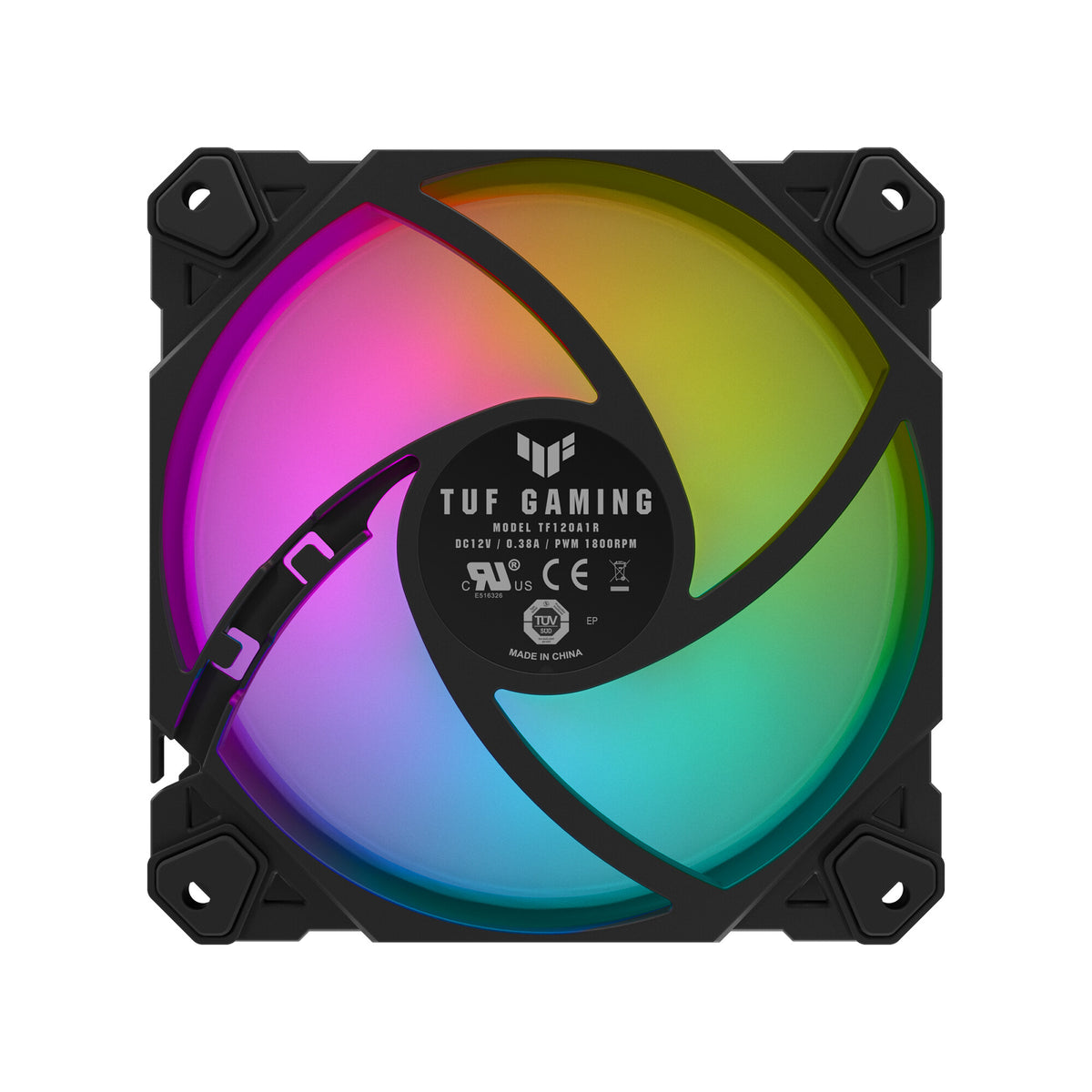 ASUS TUF Gaming TF120 ARGB - Computer Case Fan in Black - 120mm