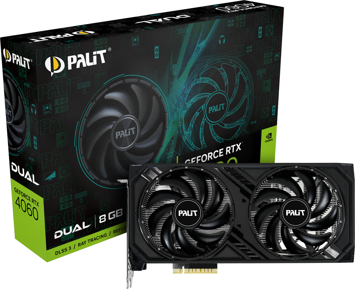 Palit NE64060019P1-1070D graphics card NVIDIA GeForce RTX 4060 8 GB GDDR6