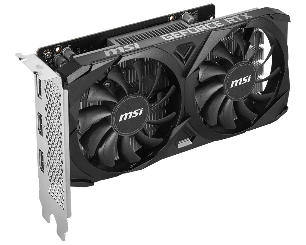 MSI VENTUS 2X 6G OC - NVIDIA 6 GB GDDR6 Geforce RTX 3050 graphics card