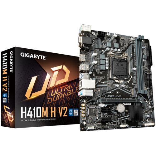 Gigabyte H410M H V2 micro ATX motherboard - Intel H410 LGA 1200