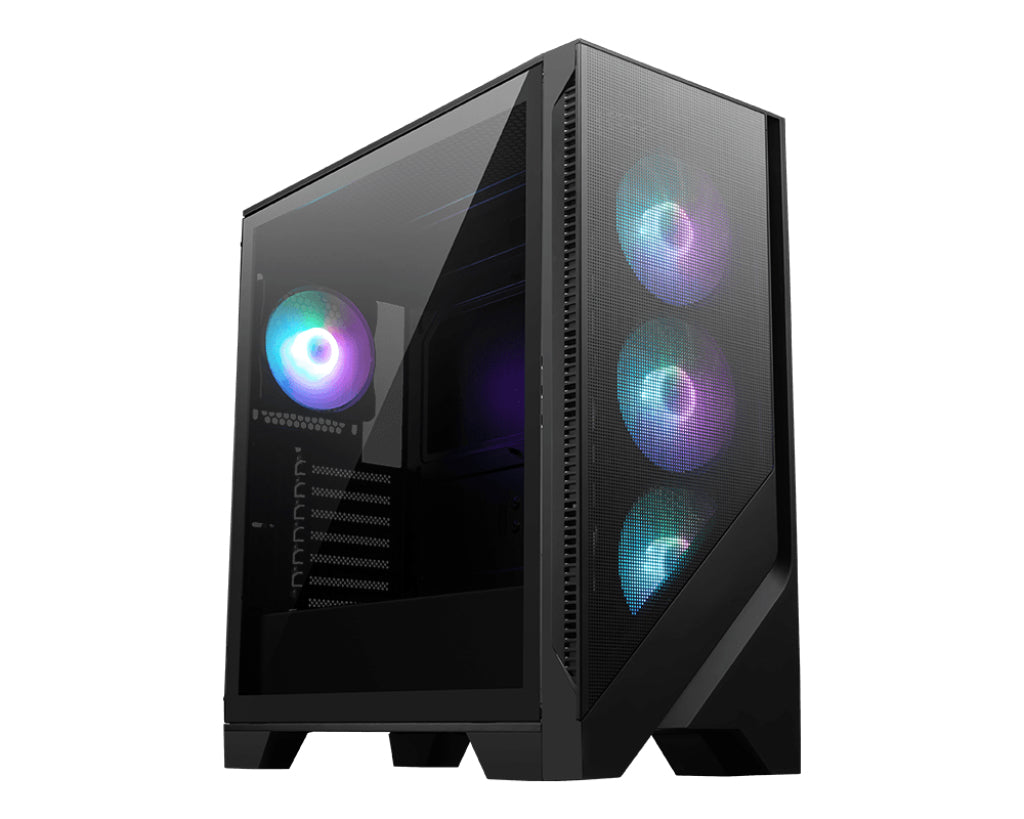 MSI MAG FORGE 321R AIRFLOW - ATX Mid Tower Case in Black / Transparent