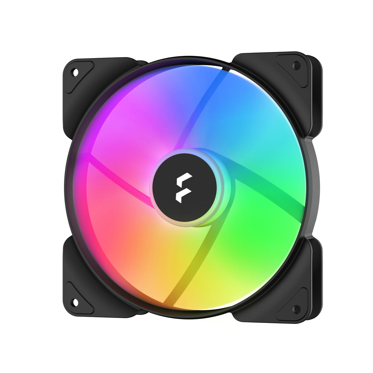 Fractal Design Aspect 14 RGB - PWM Computer Case Fan in Black - 140mm (Pack of 3)