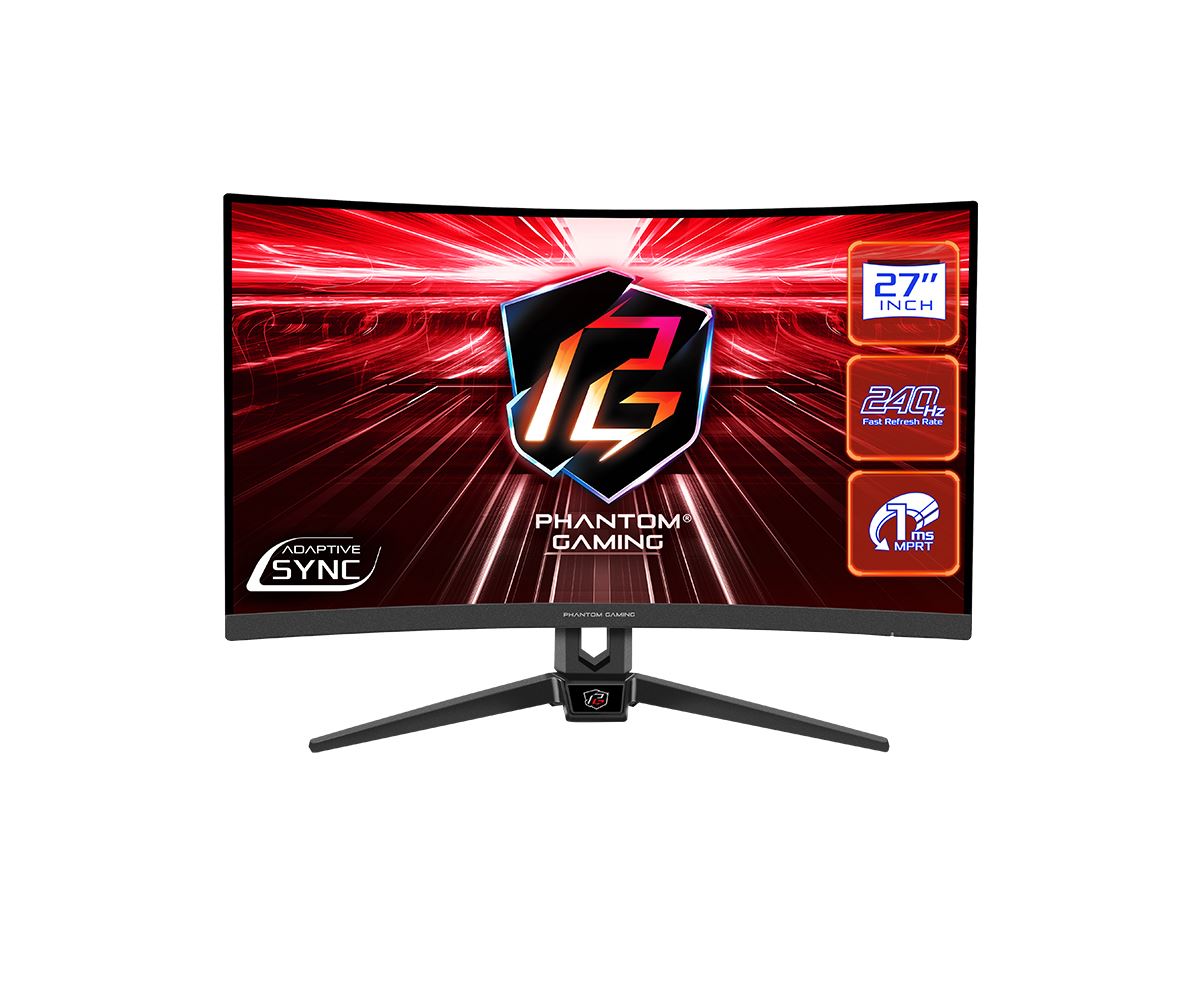 Asrock PG27F15RS1A computer monitor 68.6 cm (27&quot;) 1920 x 1080 pixels Full HD Black