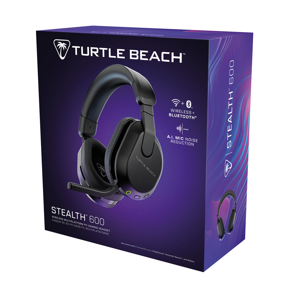 Turtle Beach Stealth 600 (3rd Gen) - Wireless Bluetooth Gaming Headset in Black