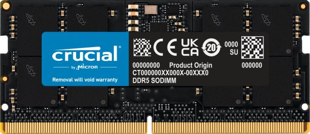 Crucial CT16G52C42S5 memory module 16 GB 1 x 16 GB DDR5 5200 MHz