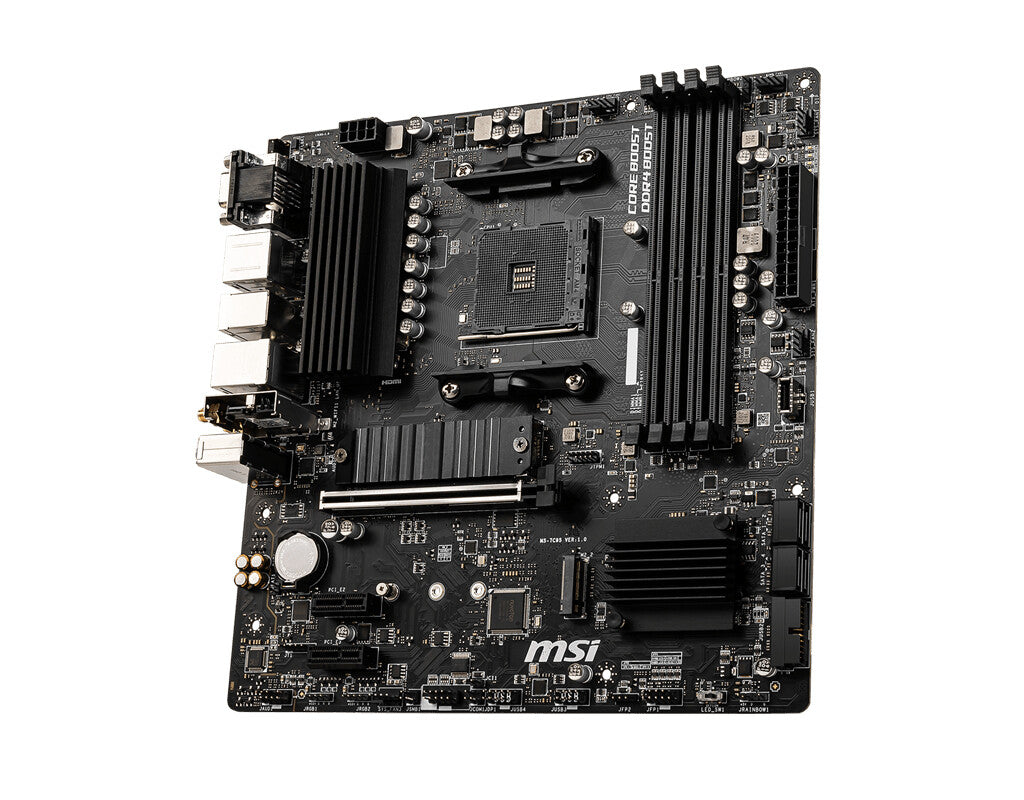 MSI B550M PRO-VDH WIFI micro ATX motherboard - AMD B550 Socket AM4