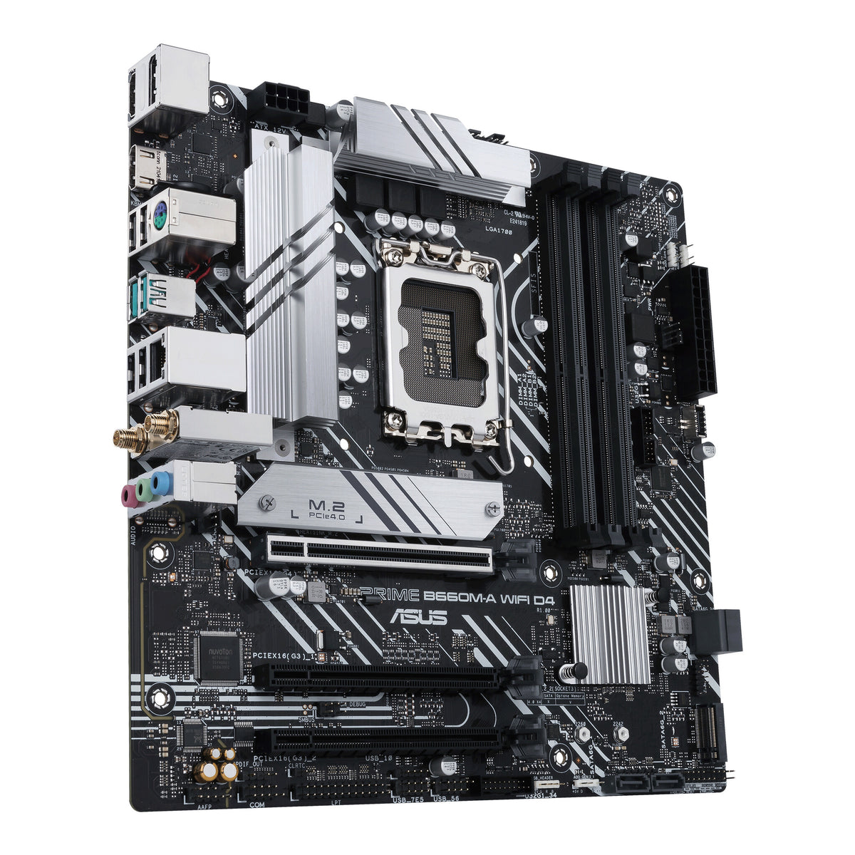 ASUS PRIME B660M-A WIFI D4 micro ATX Motherboard - Intel B660 LGA 1700