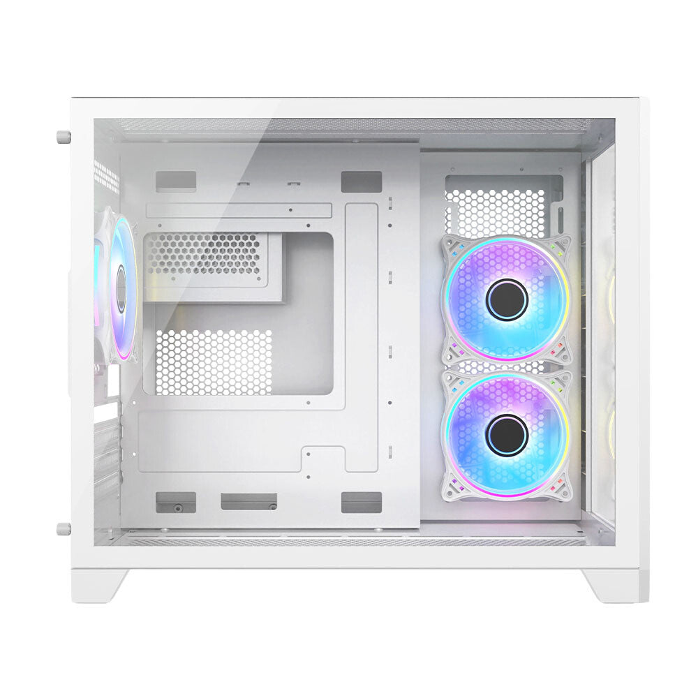 VIDA Akira - MicroATX Mini Tower Case in White