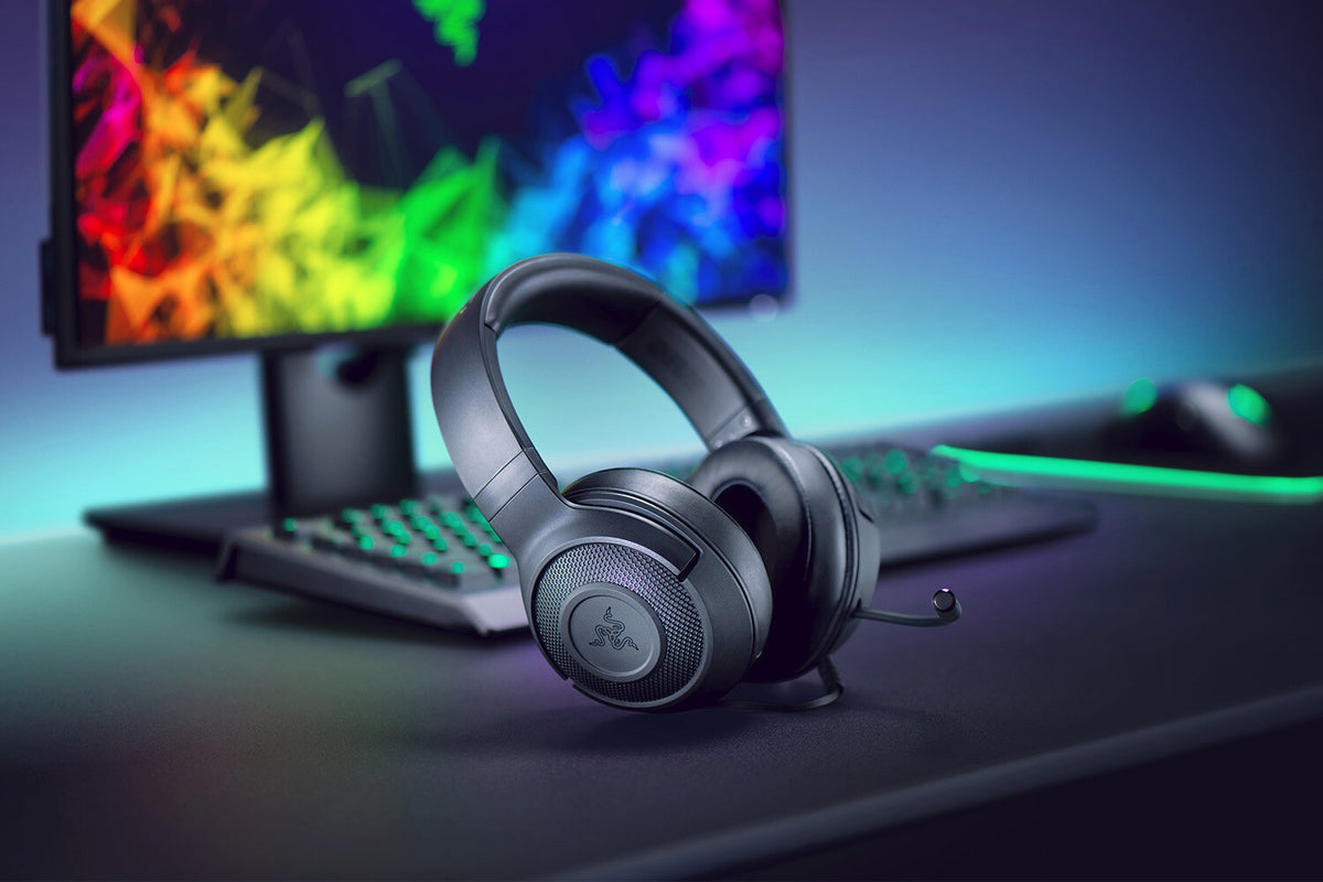 Razer Kraken X Lite - Wired Gaming Headset in Black