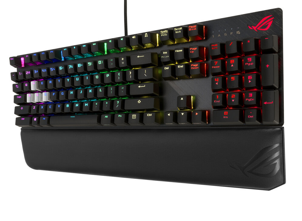 ASUS ROG Strix Scope NX Deluxe - USB Wired RGB Mechanical Keyboard in Black (QWERTY UK)