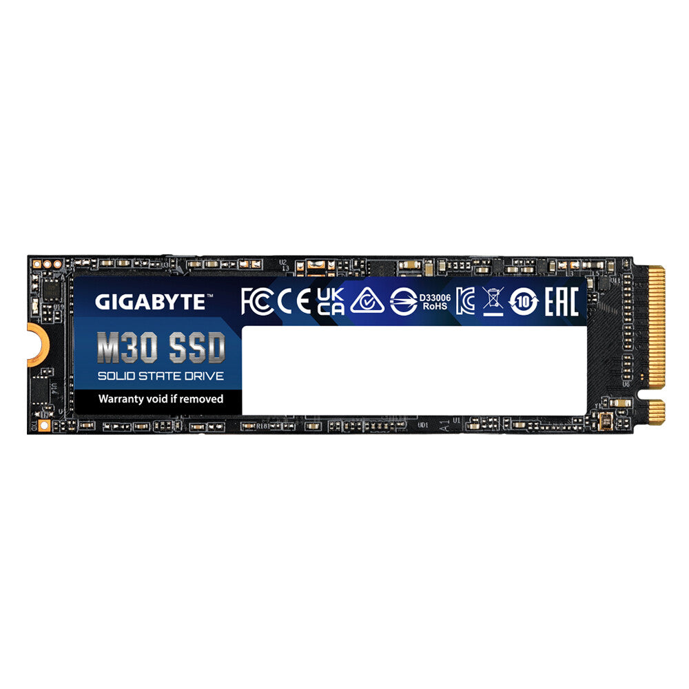 Gigabyte M30 - PCI Express 3.0 3D TLC NAND NVMe M.2 SSD - 512 GB