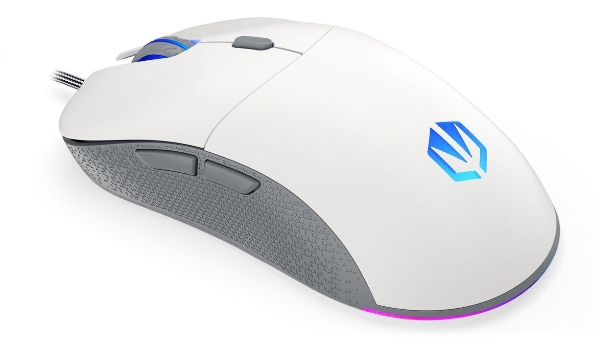 ENDORFY GEM - USB Type-C Wired Optical Mice in White - 8,000 DPI