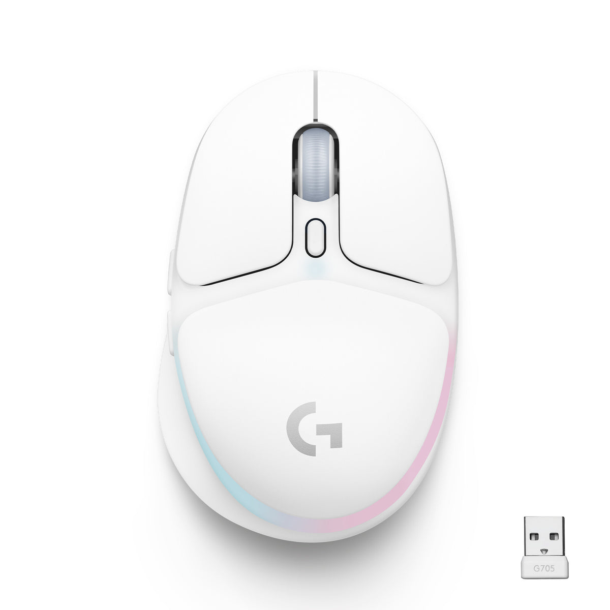 Logitech G - G705 Wireless Gaming Mouse in White -  8,200 DPI