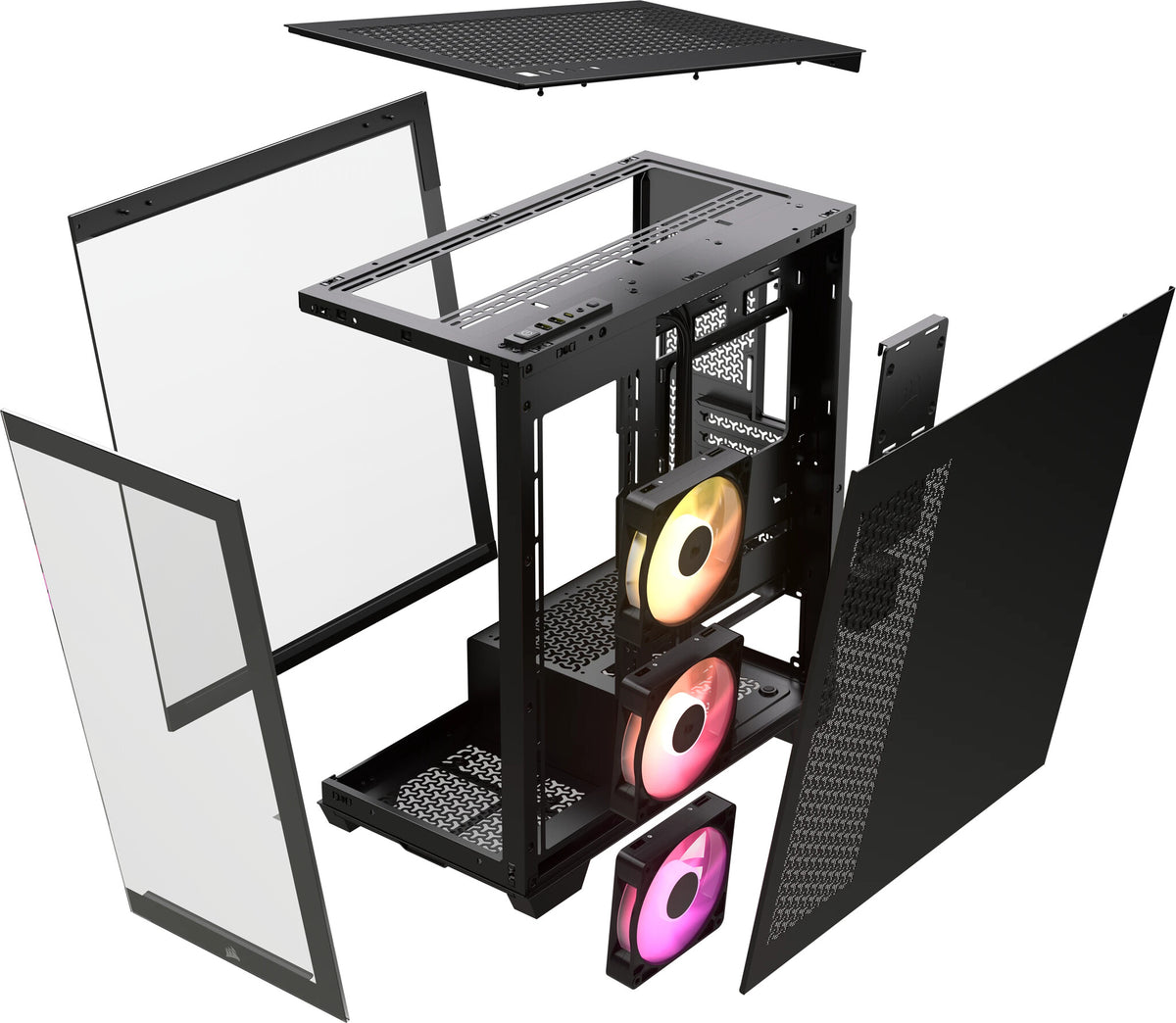 Corsair iCUE LINK 3500X RGB - EATX Mid Tower Case in Black