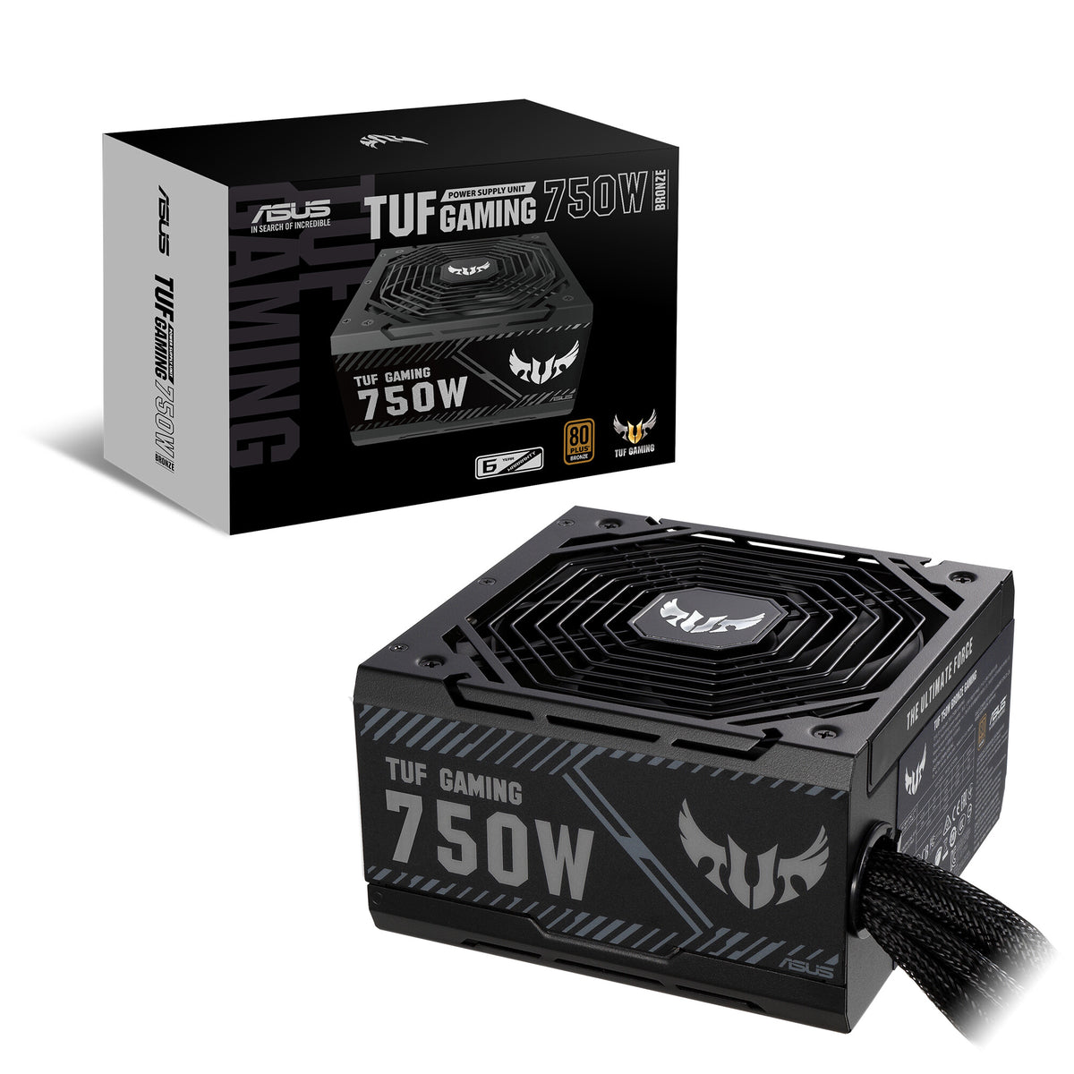 ASUS TUF Gaming - 750W 80+ Gold Non-Modular Power Supply Unit