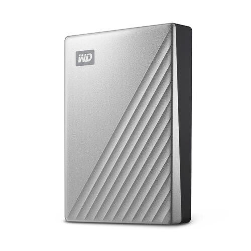 Western Digital My Passport Ultra for Mac - External hard drive in Silver - 4 TB