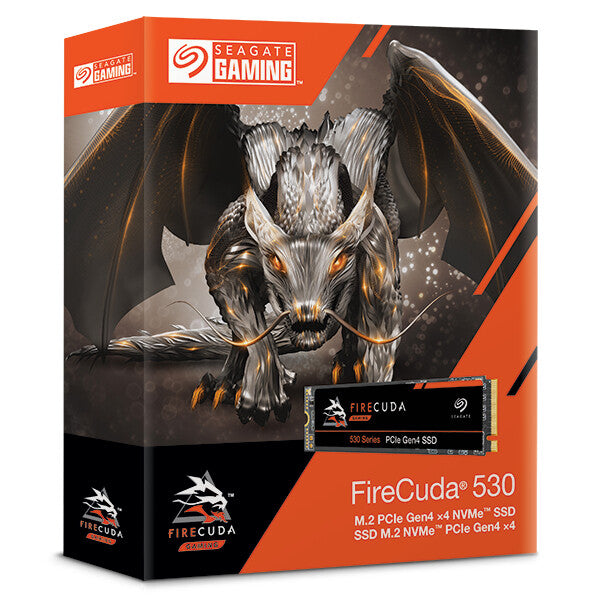 Seagate FireCuda 530 - PCI Express 4.0 NVMe 3D TLC M.2 SSD -  2 TB