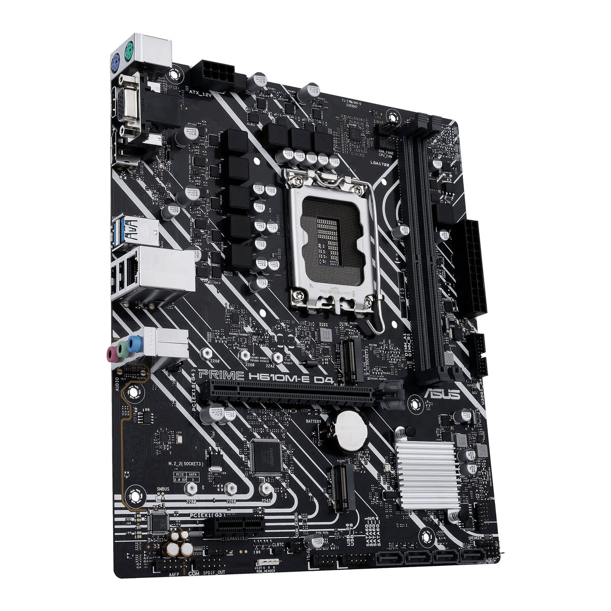 ASUS PRIME H610M-E D4-CSM micro ATX motherboard - Intel H610 LGA 1700