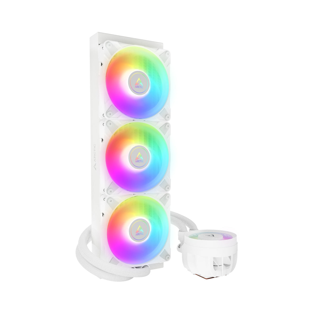 ARCTIC Liquid Freezer III 360 A-RGB - All-in-one Liquid CPU Cooler in White - 360mm