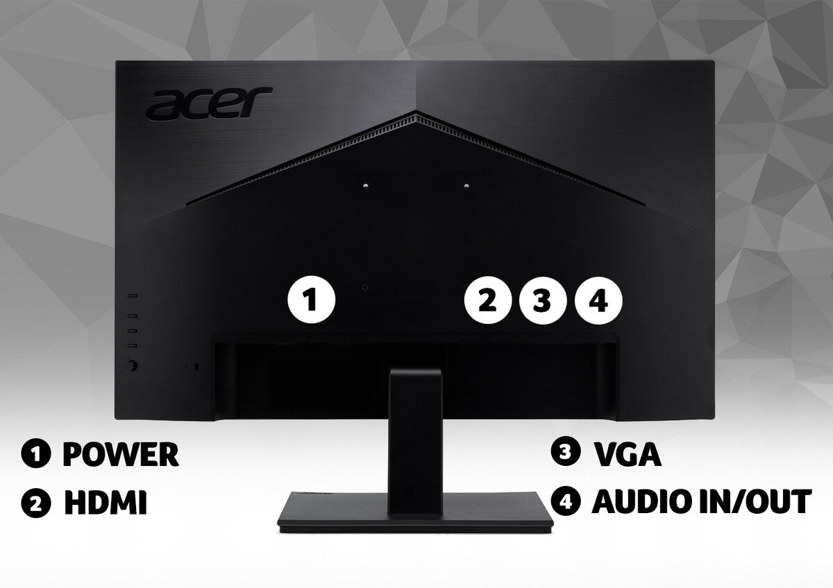 Acer V7 V227QBIP - 54.6 cm (21.5&quot;) - 1920 x 1080 pixels Full HD Monitor