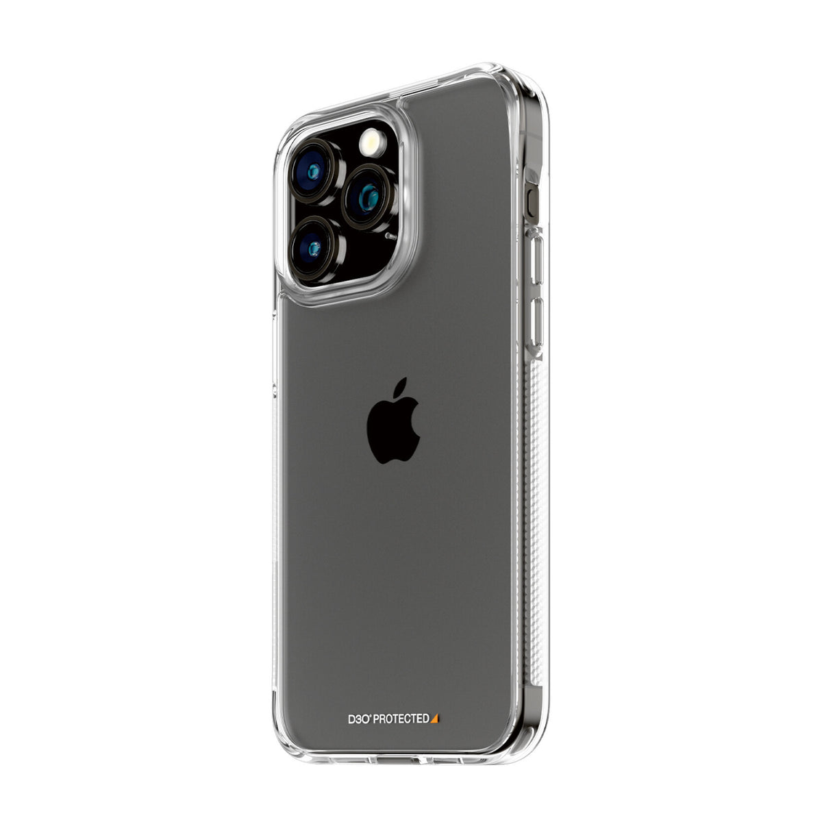 PanzerGlass ® HardCase with D3O for iPhone 15 Pro Max in Transparent