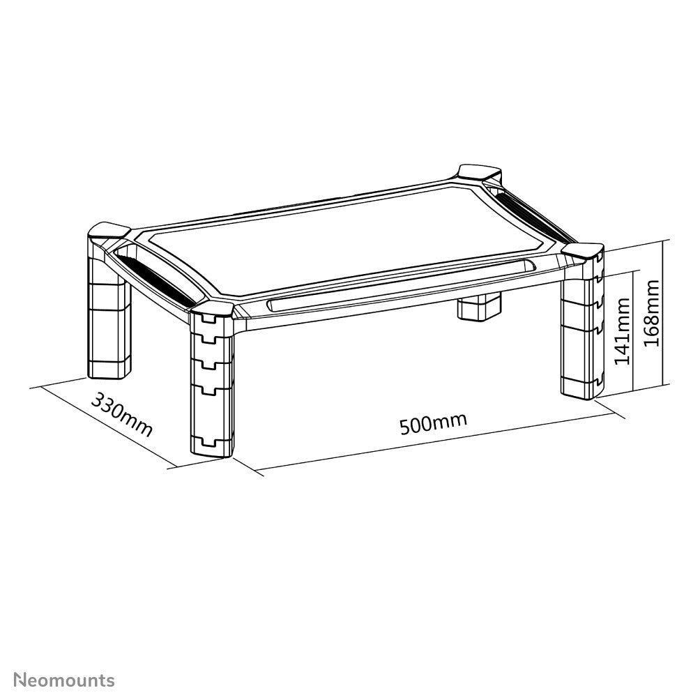 Neomounts NSMONITOR20 - Monitor / laptop Riser