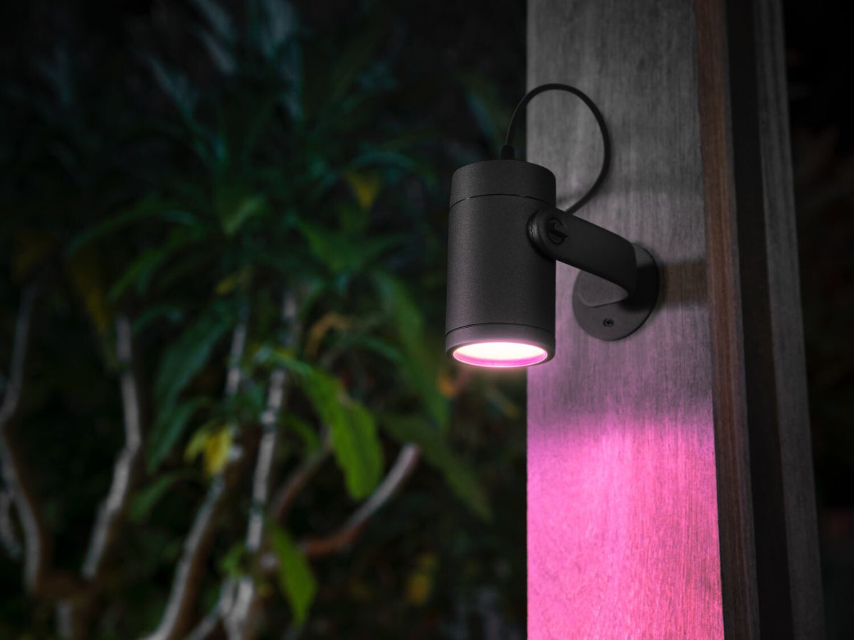 Philips Hue Lily Outdoor spot light Extension Kit in Black - White and colour ambience (Pack of 1)