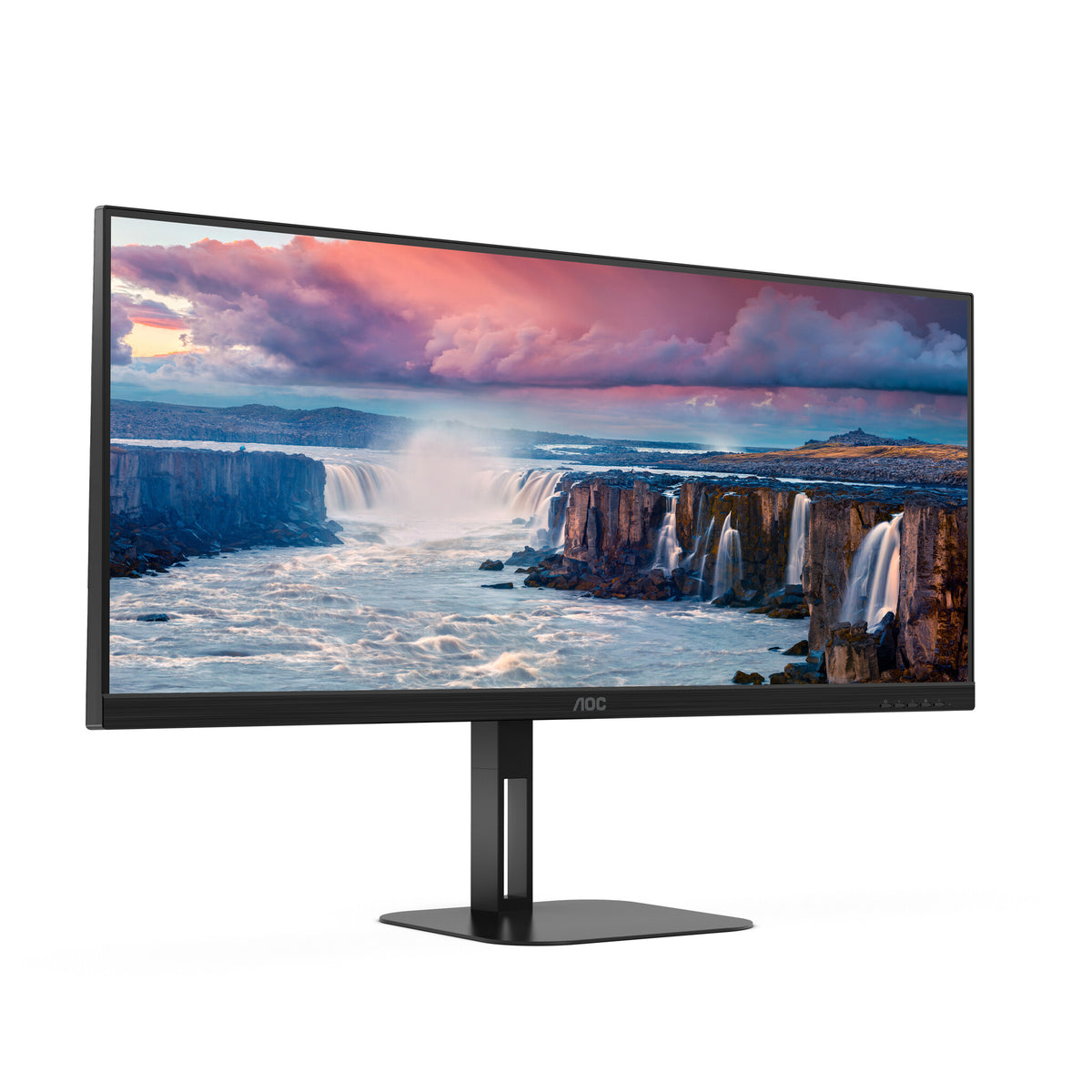 AOC V5 U34V5C/BK - 86.4 cm (34&quot;) - 3440 x 1440 pixels UltraWide QHD LCD Monitor