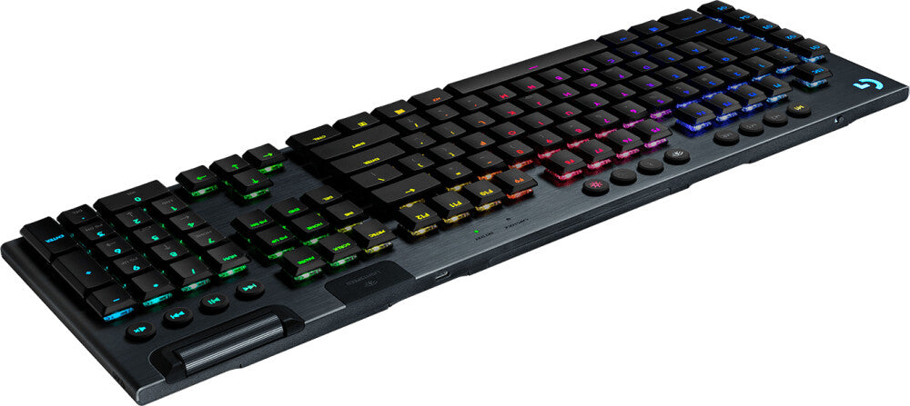 Logitech G - G915 LIGHTSPEED RGB -  RF Wireless + Bluetooth RGB Mechanical Gaming Keyboard in Carbon (QWERTY UK)