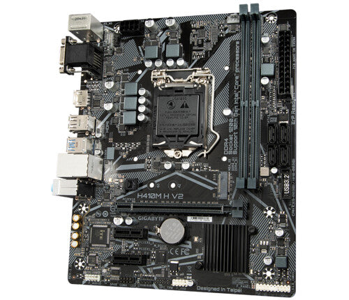 Gigabyte H410M H V2 micro ATX motherboard - Intel H410 LGA 1200