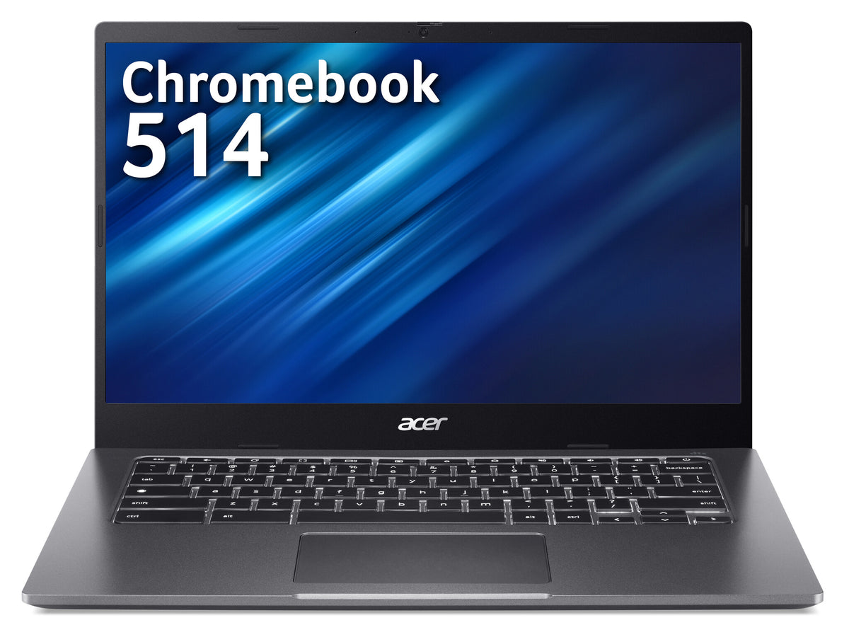 Acer Chromebook 514 - 35.6cm (14&quot;) - Intel® Core™ i3-1115G4 -  8 GB LPDDR4x-SDRAM - 128 GB SSD - Wi-Fi 6 - ChromeOS - Grey