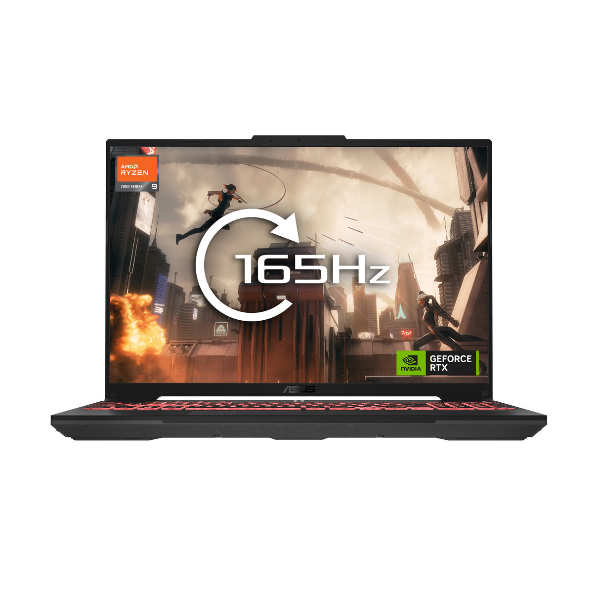 ASUS TUF Gaming A16 Laptop - 40.6 cm (16&quot;) - AMD Ryzen™ 9 7845HX - 16 GB DDR5-SDRAM - 1 TB SSD - NVIDIA GeForce RTX 4060 - Wi-Fi 6 - Windows 11 Home - Grey