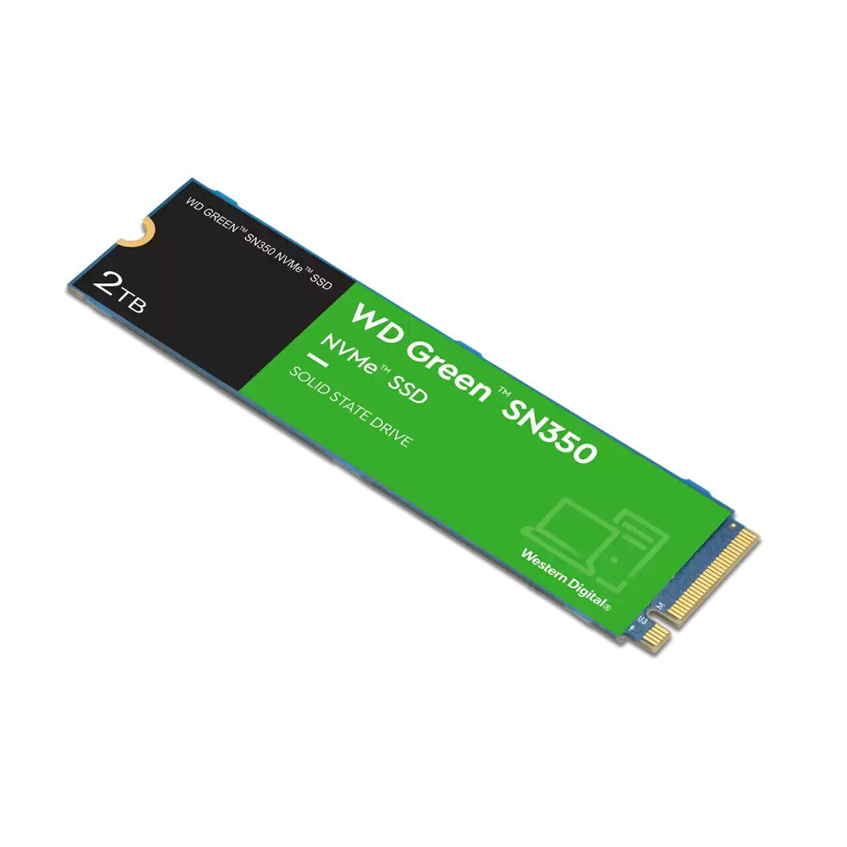 Western Digital WD Green - PCI Express QLC NVMe M.2 SSD - 2 TB