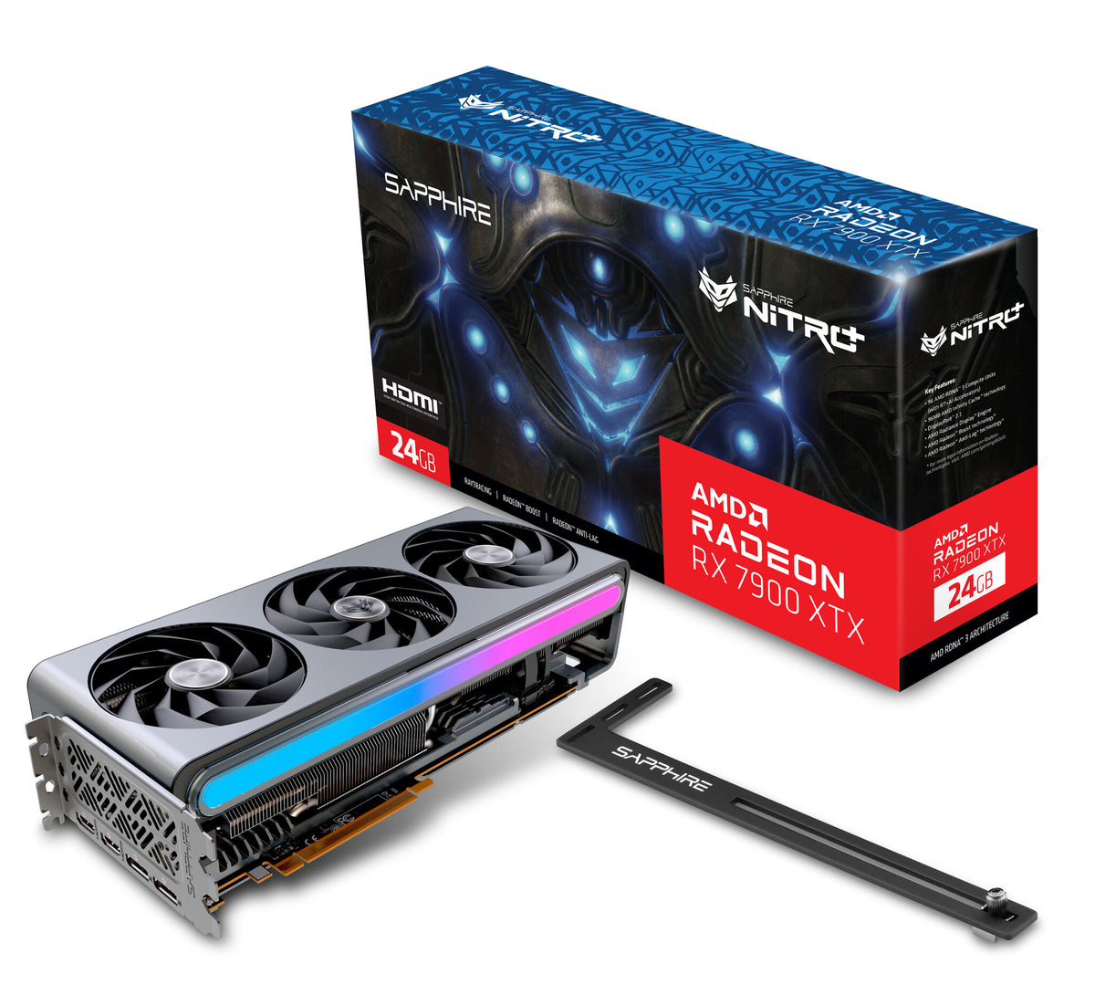 Sapphire NITRO+ - AMD 24 GB GDDR6 Radeon RX 7900 XTX graphics card