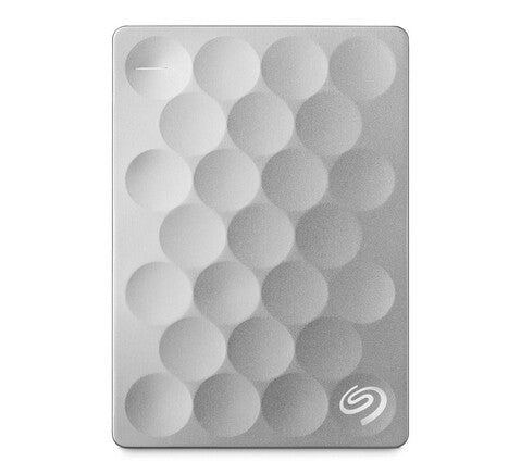 Seagate Backup Plus Ultra Slim - External HDD in Platinum - 1 TB